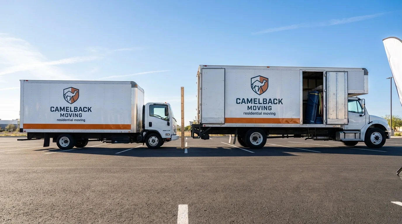 Moving truck size capacity guide in Thompson Falls